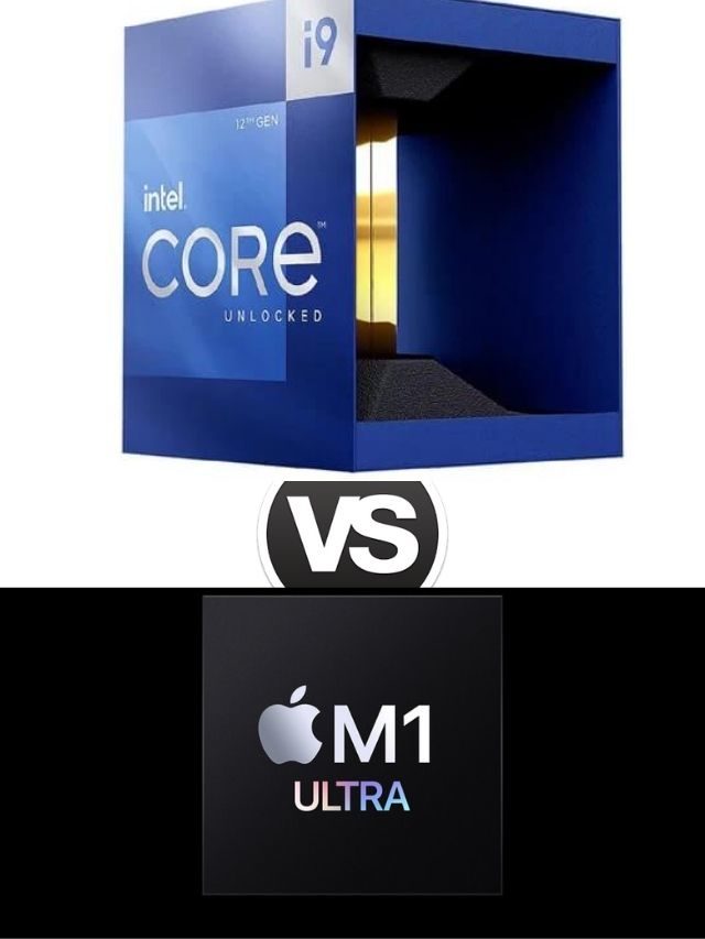 M1 Ultra vs Intel 12900k detailed comparison