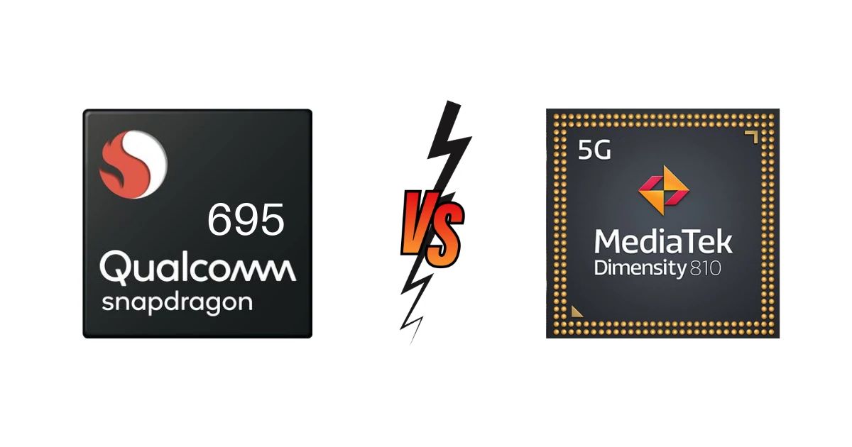 Snapdragon 695 vs Dimensity 810: A detailed comparison