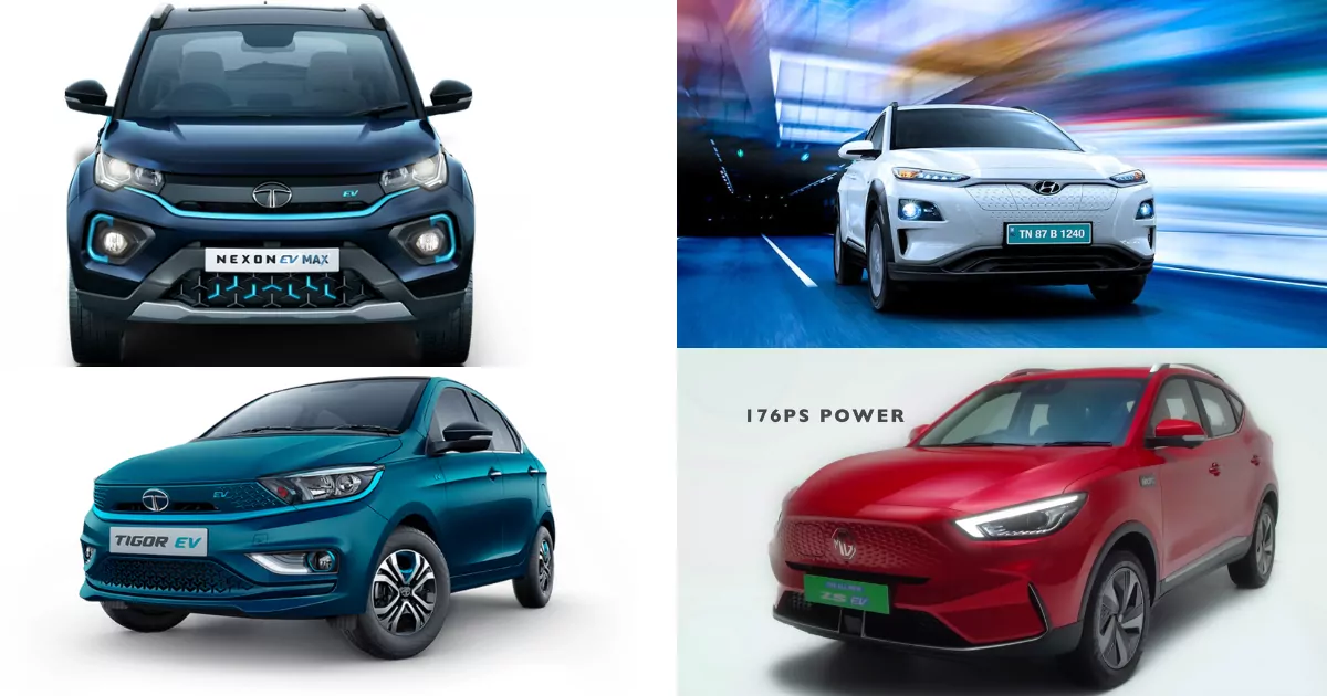 Best Electric cars under 25 lakh in India 2022