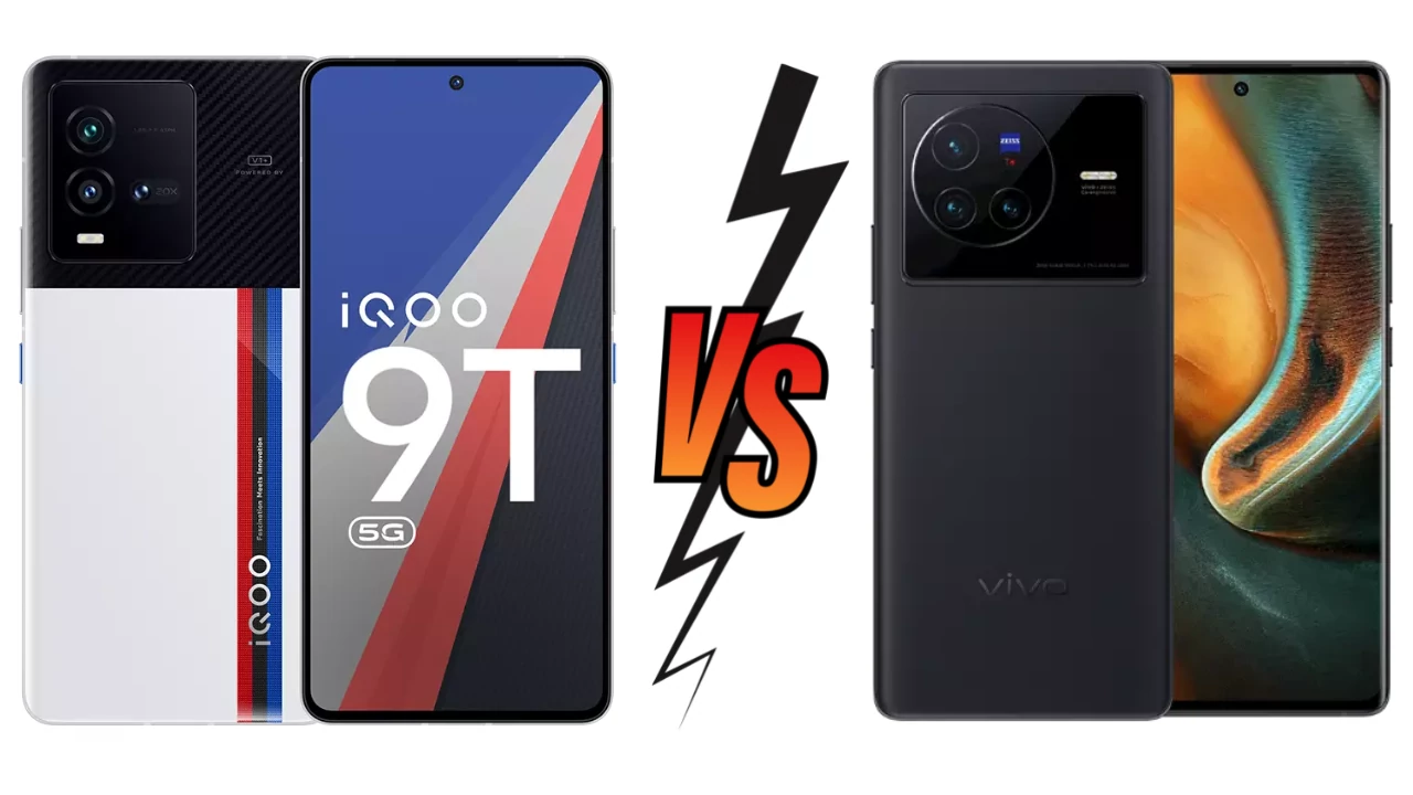 iQOO 9T vs Vivo X80 detailed comparison