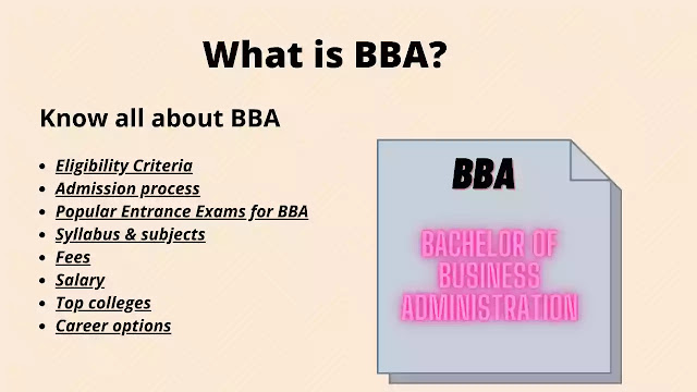 What Is BBA Know All About BBA MM Total Education