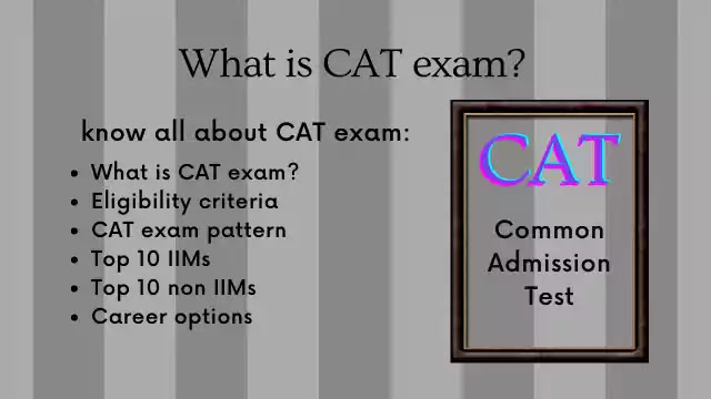 What Is CAT Exam Know All About CAT Exam MM Total Education